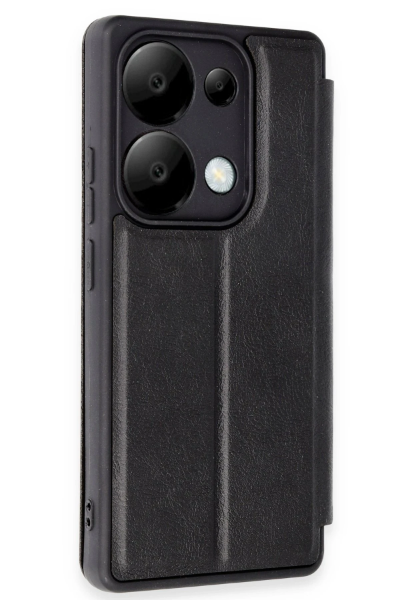Newface Xiaomi Redmi Note 13 Pro 5G Kılıf Flip Cover - Siyah resmi