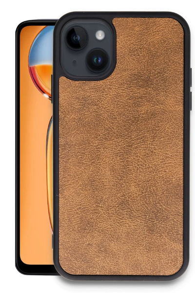 Newface iPhone 15 Kılıf Aras Deri Kapak - Taba resmi