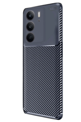 Newface Realme C75 4G Auto Focus Karbon Kapak - Lacivert resmi