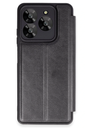 Newface General Mobile Era 30 Kılıf Flip Cover - Siyah resmi