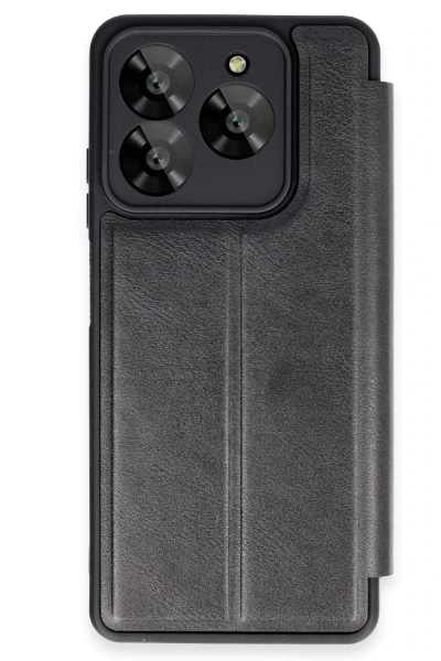 Newface General Mobile Era 30 Kılıf Flip Cover - Siyah resmi
