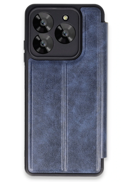 Newface General Mobile Era 30 Kılıf Flip Cover - Lacivert resmi