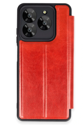 Newface General Mobile Era 30 Kılıf Flip Cover - Kırmızı resmi