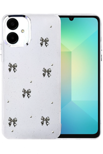 Newface Samsung Galaxy A06 Fiyonk Desenli Kapak - Desen 5 resmi