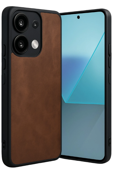 Newface Xiaomi Redmi Note 13 Pro 4G Kılıf Aras Deri Kapak - Taba resmi