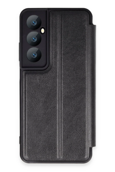 Newface Realme C65 Kılıf Flip Cover - Siyah resmi