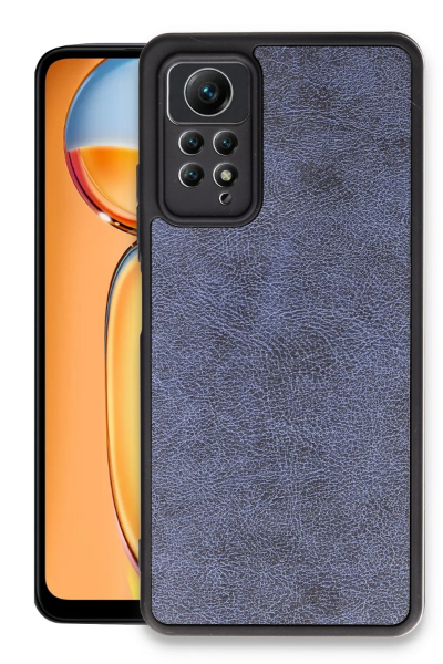 Newface Xiaomi Redmi Note 12 Pro 4G Kılıf Aras Deri Kapak - Lacivert resmi
