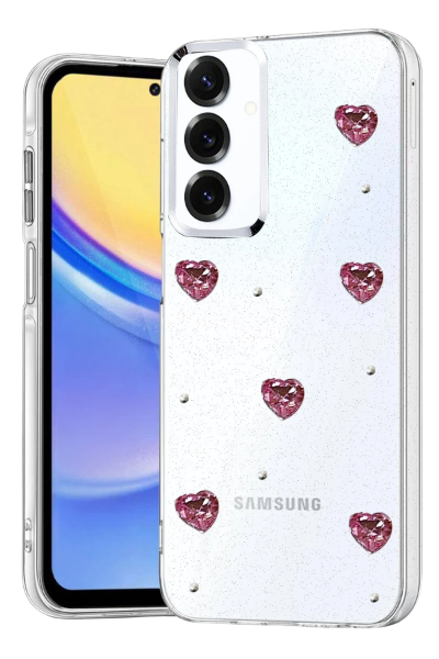 Newface Samsung Galaxy S25 Fiyonk Desenli Kapak - Desen 7 resmi