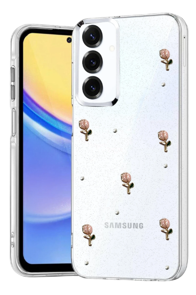 Newface Samsung Galaxy S25 Plus Fiyonk Desenli Kapak - Desen 6 resmi