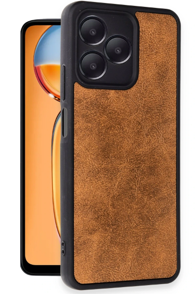 Newface Realme Note 50 4G Kılıf Aras Deri Kapak - Taba resmi