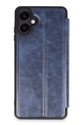 Newface Samsung Galaxy A06 Kılıf Flip Cover - Lacivert resmi