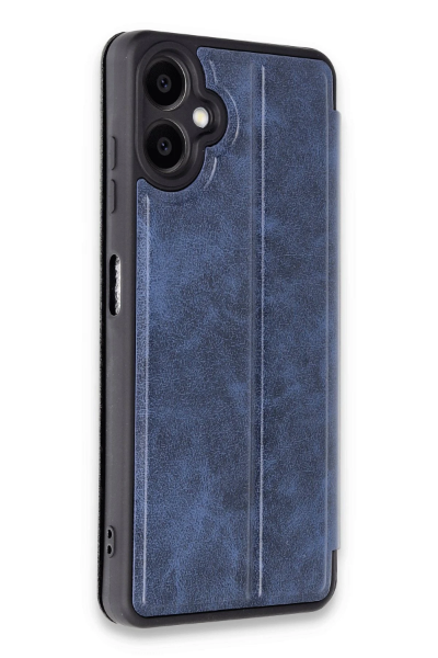 Newface Samsung Galaxy A06 Kılıf Flip Cover - Lacivert resmi