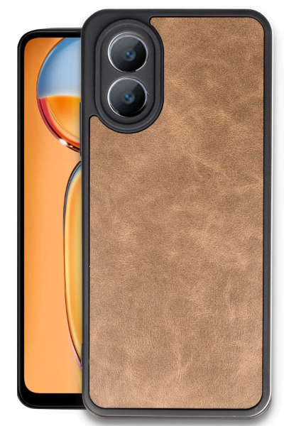 Newface Oppo A38 Kılıf Aras Deri Kapak - Taba resmi