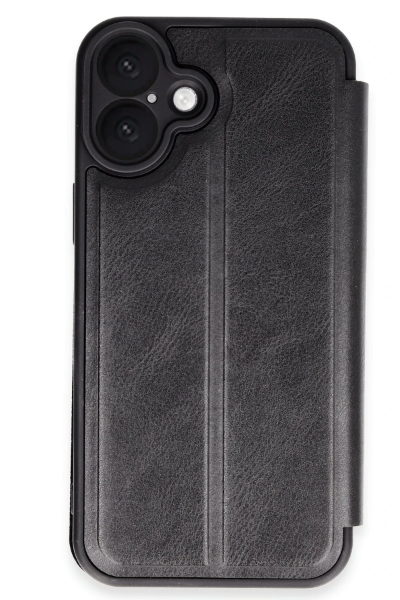 Newface iPhone 16 Kılıf Flip Cover - Siyah resmi