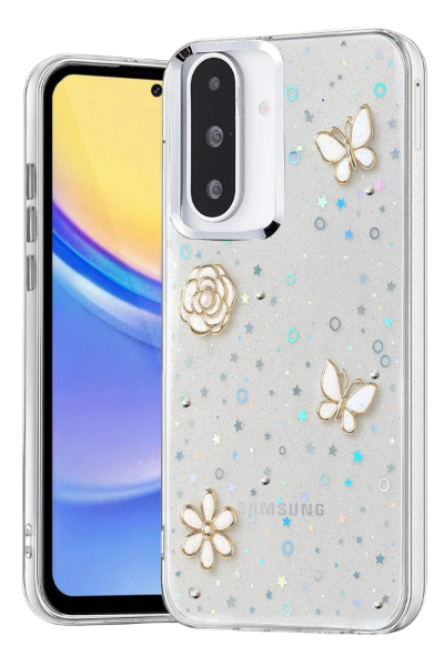 Newface Samsung Galaxy A36 Fiyonk Desenli Kapak - Desen 10 resmi
