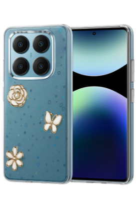 Newface Xiaomi Redmi Note 14 Pro 4G Fiyonk Desenli Kapak - Desen 10 resmi