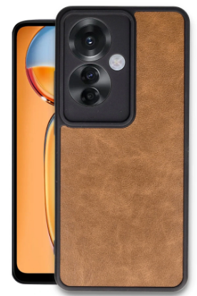 Newface Oppo Reno 11F Kılıf Aras Deri Kapak - Taba resmi