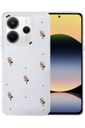 Newface Xiaomi Redmi Note 14 4G Fiyonk Desenli Kapak - Desen 6 resmi