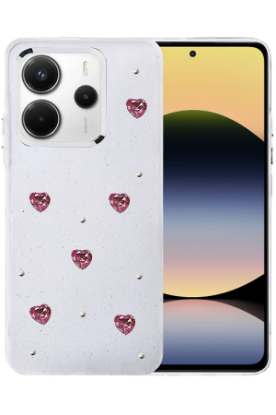 Newface Xiaomi Redmi Note 14 4G Fiyonk Desenli Kapak - Desen 7 resmi