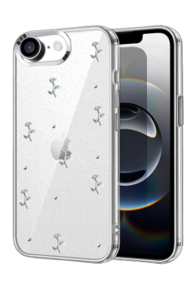Newface Apple iPhone 16E Fiyonk Desenli Kapak - Desen 2 resmi