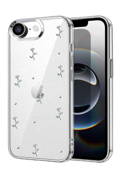 Newface Apple iPhone 16E Fiyonk Desenli Kapak - Desen 2 resmi