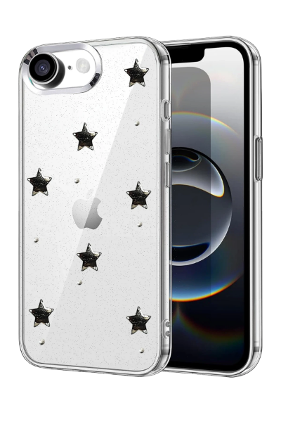 Newface Apple iPhone 16E Fiyonk Desenli Kapak - Desen 4 resmi