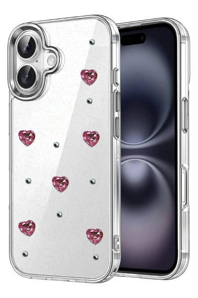 Newface Apple iPhone 16 Plus Fiyonk Desenli Kapak - Desen 7 resmi