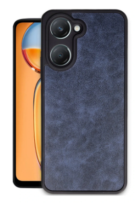 Newface Vivo Y18 Kılıf Aras Deri Kapak - Lacivert resmi
