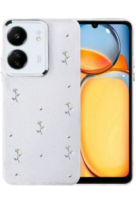 Newface Xiaomi Redmi 13C Fiyonk Desenli Kapak - Desen 2 resmi