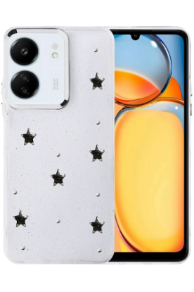 Newface Xiaomi Redmi 13C Fiyonk Desenli Kapak - Desen 4 resmi