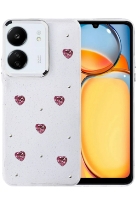 Newface Xiaomi Redmi 13C Fiyonk Desenli Kapak - Desen 7 resmi