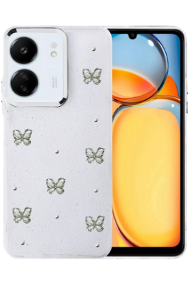 Newface Xiaomi Redmi 13C Fiyonk Desenli Kapak - Desen 9 resmi