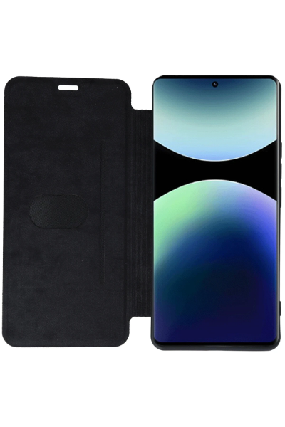 Newface Xiaomi Redmi Note 14 Pro 5G Kılıf Flip Cover - Koyu Yeşil resmi