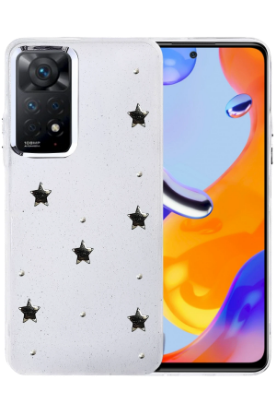 Newface Xiaomi Redmi Note 11 Pro Fiyonk Desenli Kapak - Desen 4 resmi
