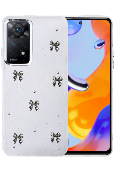 Newface Xiaomi Redmi Note 11 Pro Fiyonk Desenli Kapak - Desen 5 resmi