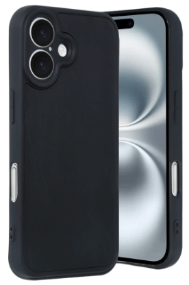 Newface iPhone 16 Kılıf Aras Deri Kapak - Siyah resmi