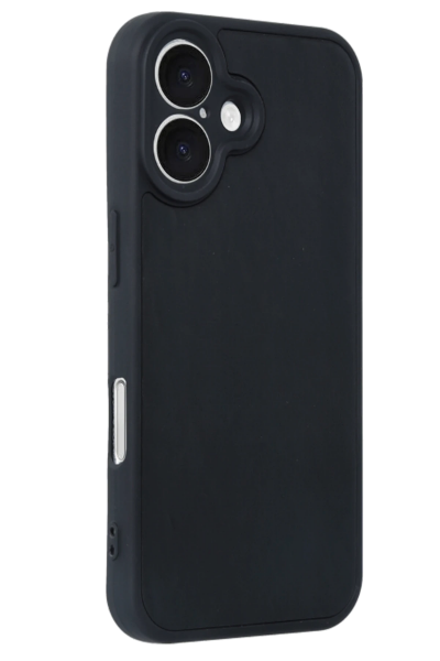 Newface iPhone 16 Kılıf Aras Deri Kapak - Siyah resmi
