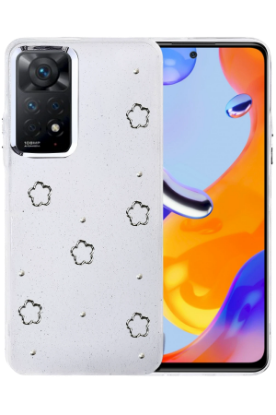 Newface Xiaomi Redmi Note 11 Pro Fiyonk Desenli Kapak - Desen 8 resmi