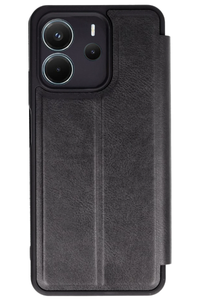 Newface Xiaomi Redmi Note 14 4G Kılıf Flip Cover - Siyah resmi