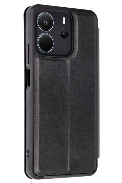 Newface Xiaomi Redmi Note 14 4G Kılıf Flip Cover - Siyah resmi