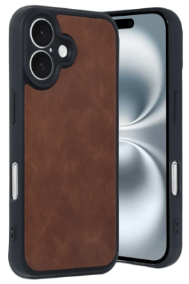 Newface iPhone 16 Kılıf Aras Deri Kapak - Taba resmi