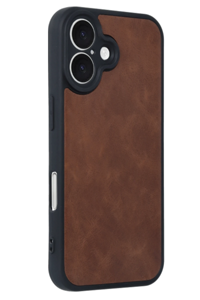 Newface iPhone 16 Kılıf Aras Deri Kapak - Taba resmi