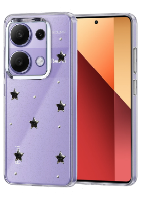 Newface Xiaomi Redmi Note 13 Pro 4G Fiyonk Desenli Kapak - Desen 4 resmi