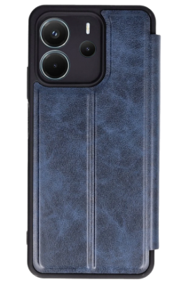 Newface Xiaomi Redmi Note 14 4G Kılıf Flip Cover - Lacivert resmi