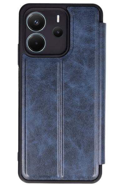 Newface Xiaomi Redmi Note 14 4G Kılıf Flip Cover - Lacivert resmi