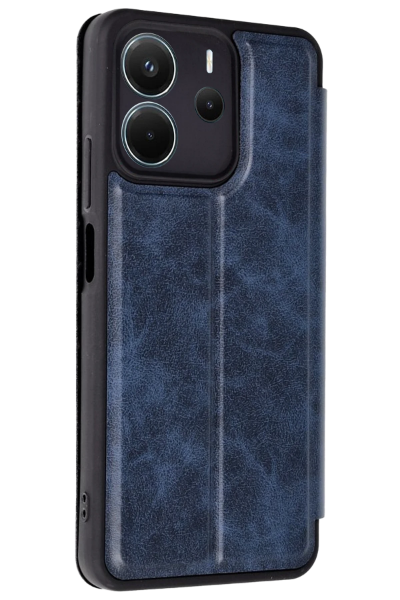 Newface Xiaomi Redmi Note 14 4G Kılıf Flip Cover - Lacivert resmi