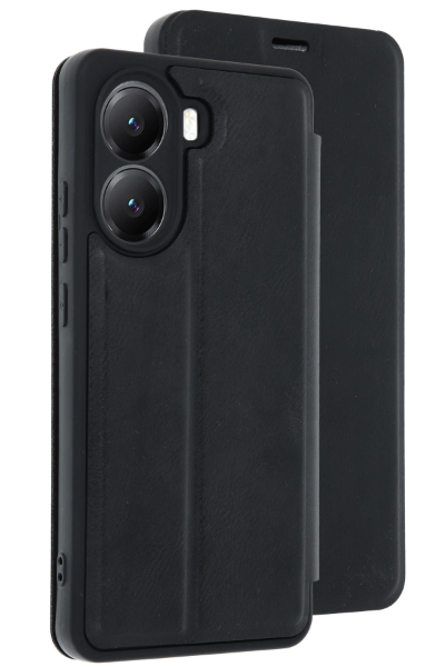 Newface Xiaomi Poco X7 Pro Kılıf Flip Cover - Siyah resmi