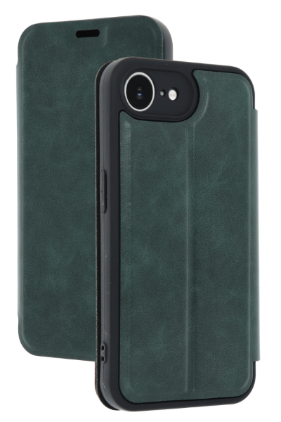 Newface iPhone 16E Kılıf Flip Cover - Koyu Yeşil resmi