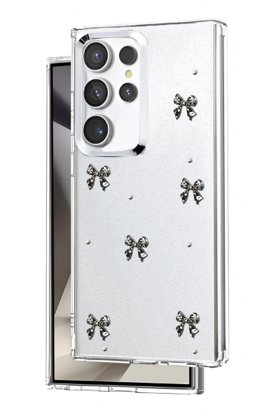 Newface Samsung Galaxy S23 Ultra Fiyonk Desenli Kapak - Desen 5 resmi