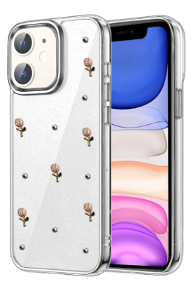 Newface Apple iPhone 11 Fiyonk Desenli Kapak - Desen 6 resmi